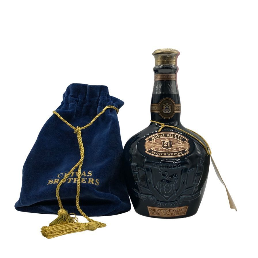 シーバスブラザーズ ロイヤルサルート 21年 1000ml 700ml【未開栓】 ロイヤルサルート 21年 青陶器 700ml 未開栓 - メルカリ