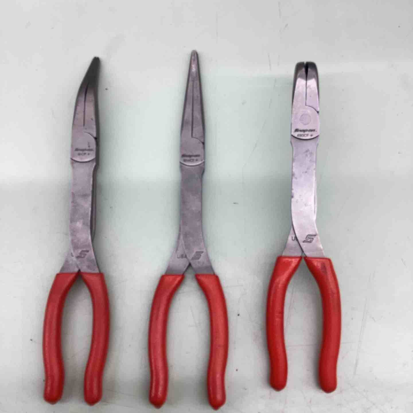 スナップオン Snap-on ニードルノーズプライヤー 490 CF 411 911 ACF セット