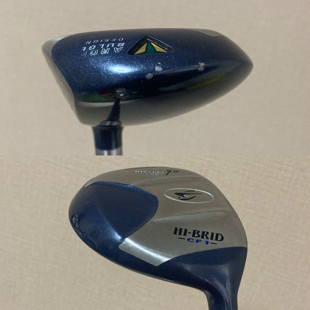 レディース HI-BRID CF1 ハイブリッド ダンロップ 10点ゴルフクラブ