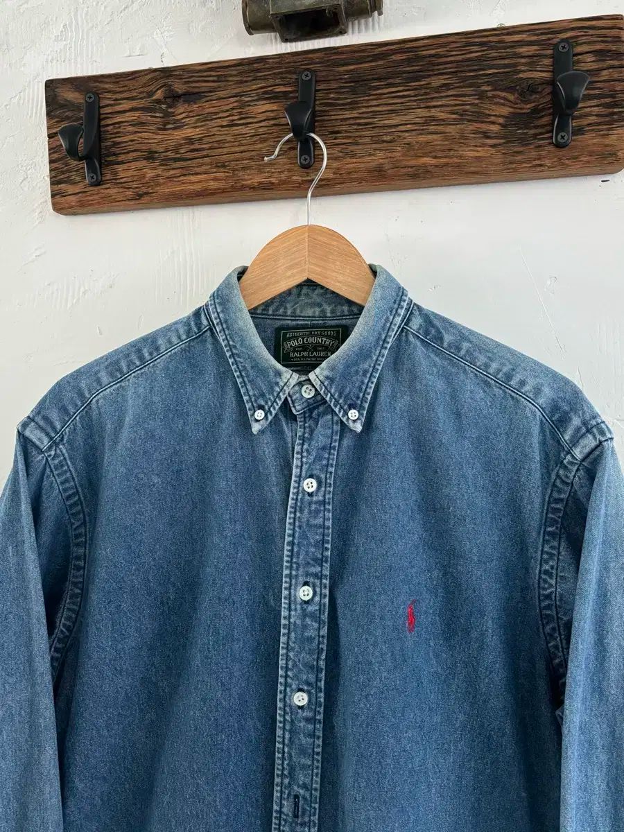 POLO ポロ カントリー ラルフローレン 90s 安い デニム シャツ POLO