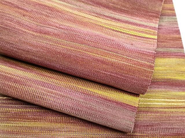 平和屋着物○爪掻き本綴れ 八寸名古屋帯 枝花丸文 正絹