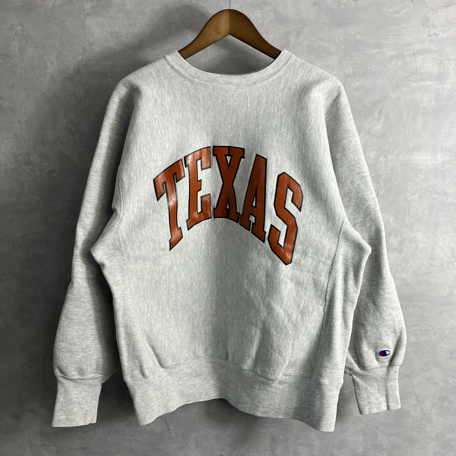 90's CHAMPION ショップ リバースウィーブ テキサス大学 カレッジロゴ