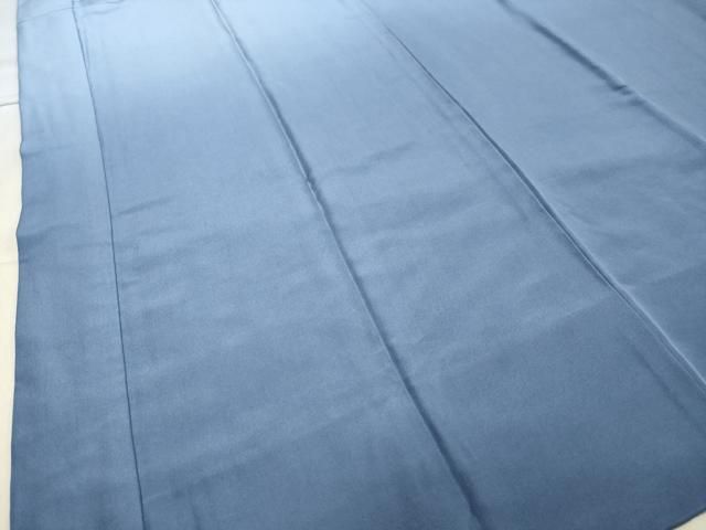 平和屋着物○男性 長襦袢 袷 手描き 風景文 暈し染め 金彩 正絹 逸品