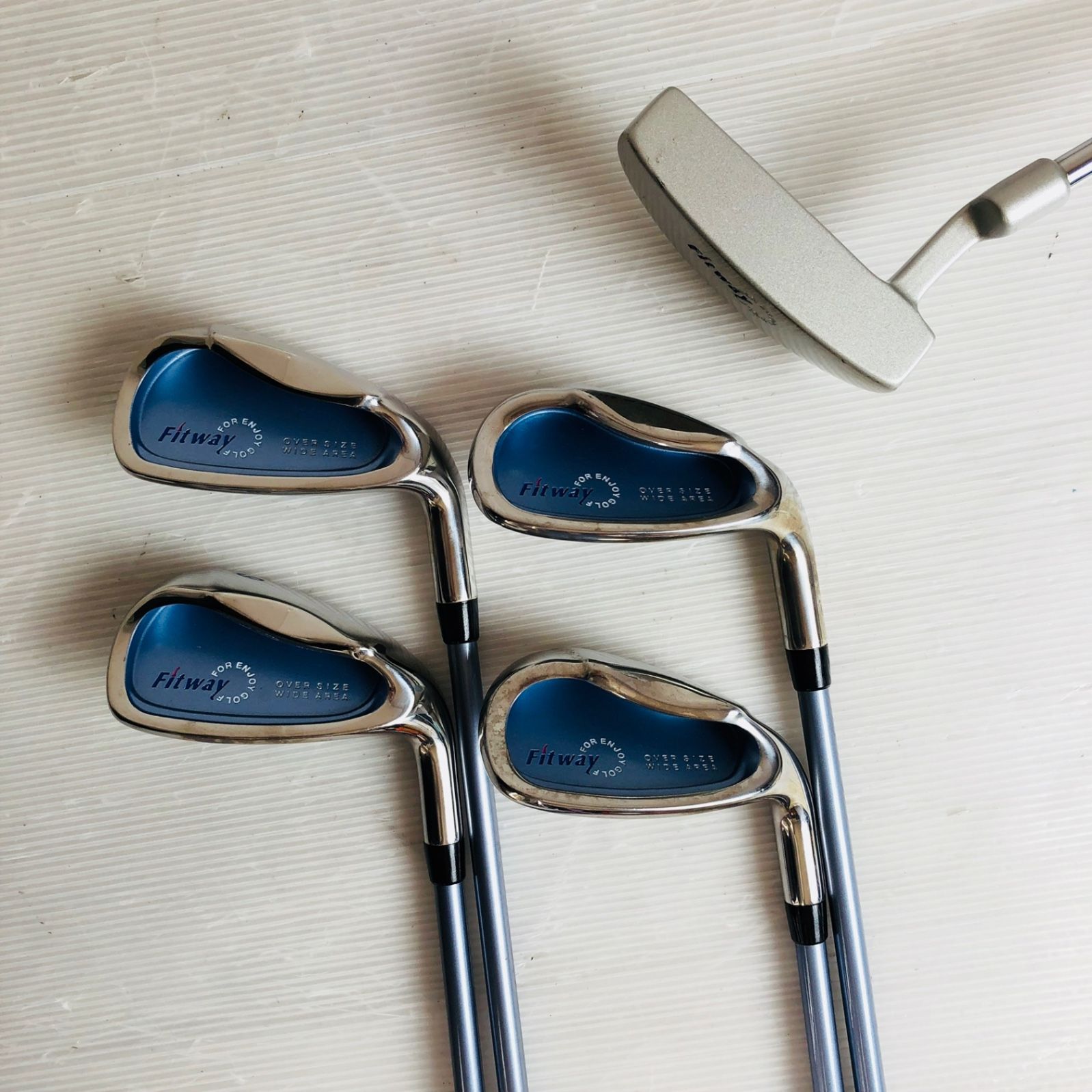 レディース Fitway フィットウェイ ゴルフ クラブ セット 初心者 入門