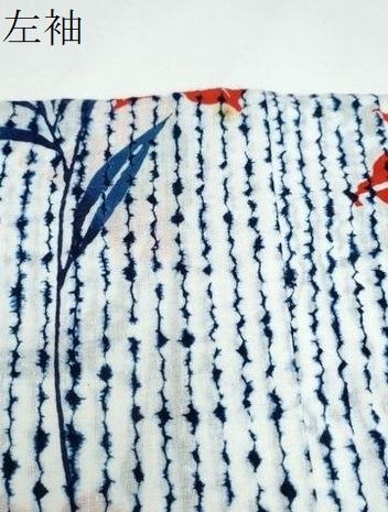 平和屋着物∴夏物 浴衣 笹竹唐草文 CABA0514ng 平和屋着物＊夏物 色