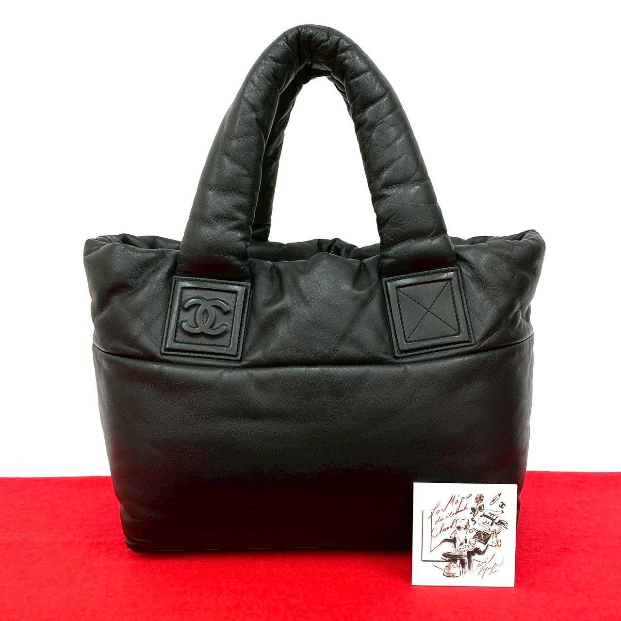 ほぼ未使用 シール有 13番台 CHANEL シャネル コココクーン ココマーク