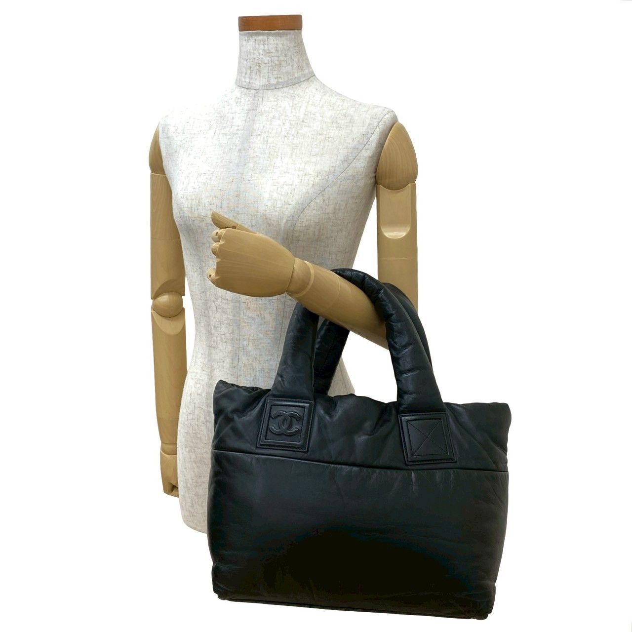 コメント値引き適用済み✅CHANEL ココマーク ハンドバッグ レザー シール◎ ほぼ未使用 シール有 13番台 CHANEL シャネル コココクーン ココマーク