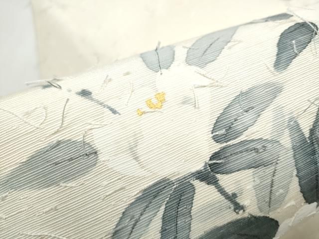 平和屋着物○つけ帯 紬地 流水文 正絹 逸品 CABA0946hy 平和屋オンライン