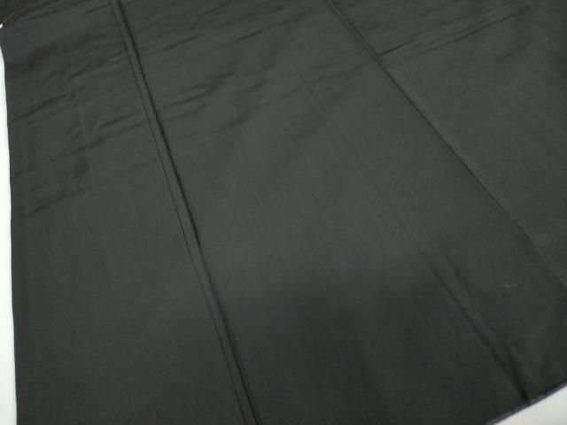 平和屋着物男性 黒紋付 正絹 逸品 DAAY5692ud