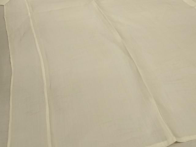 平和屋着物＊夏物 長襦袢 紗 鳥の子色 麻 逸品 AABC9434jd