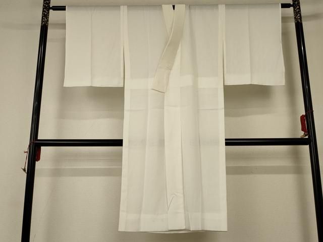 平和屋着物＊夏物 長襦袢 絽 白色 正絹 逸品 AABC6989jd