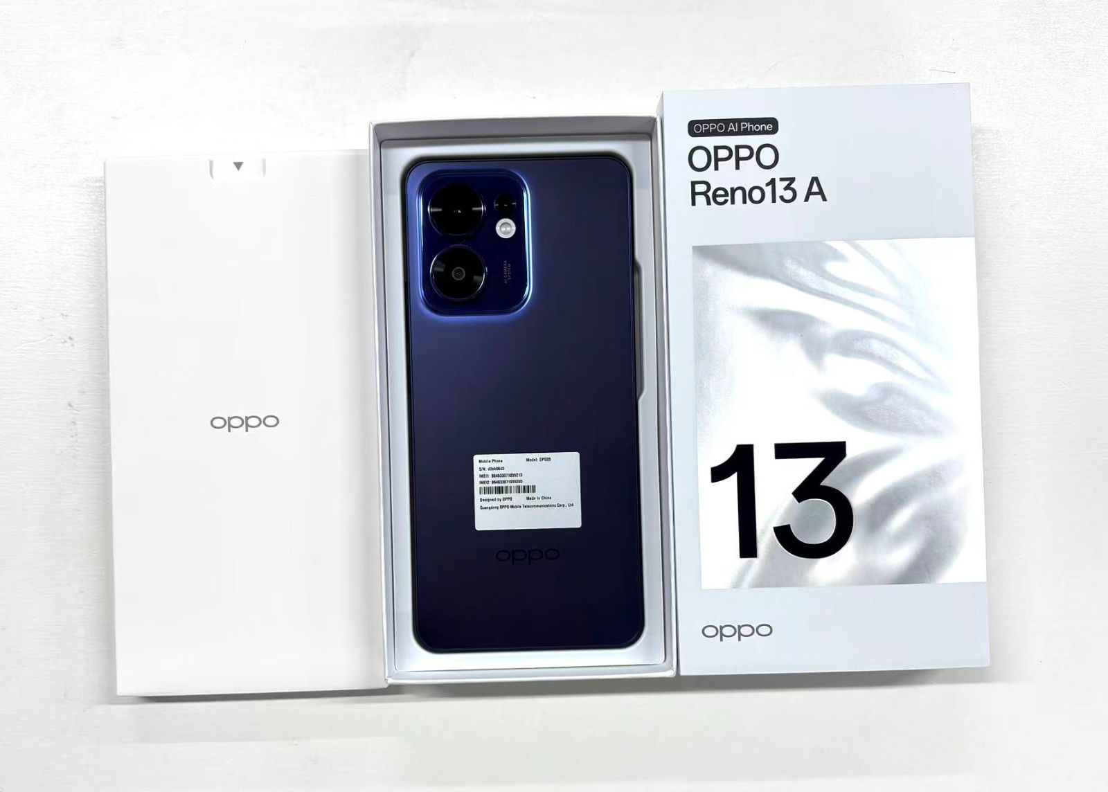 美品」SIMフリー OPPO Reno13 A 8GB/128GB ルミナスネイビー OPG05