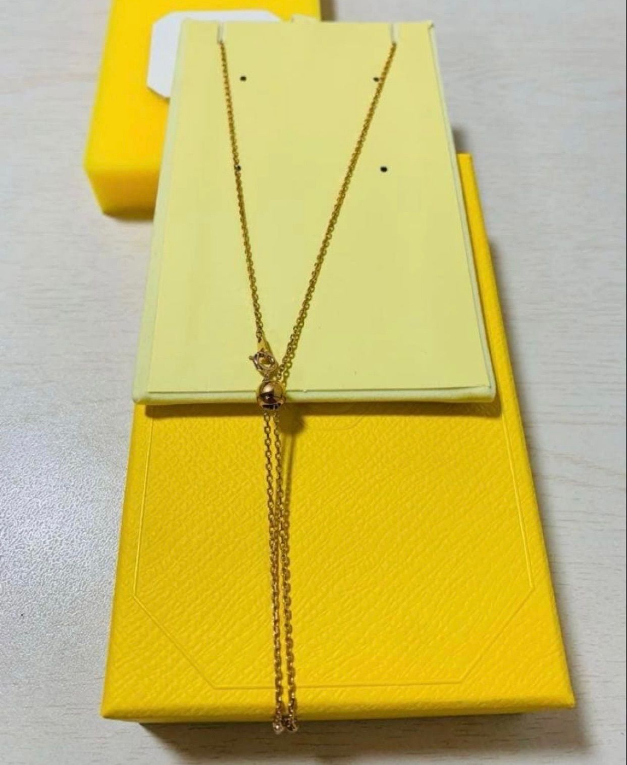 ほぼ新品 スワロフスキーSwarovski Infinity Y字型 ネックレス - メルカリ