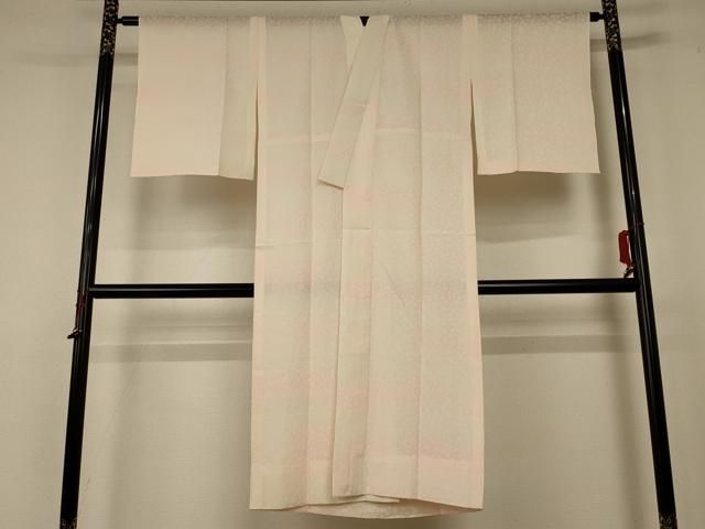 平和屋着物＊夏物　長襦袢　絽　舞桜文　暈し染め　正絹　逸品　AABC9392jd 平和屋着物＊夏物 長襦袢 絽 舞桜文 暈し染め 正絹 逸品 AABC9392jd