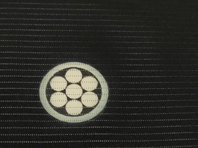 平和屋着物＊夏物 黒紋付 黒反物 着尺 京草木染 逸品 未使用 DAAW8152zzz