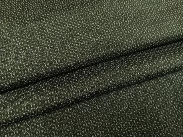 平和屋着物○男性 本場村山大島紬 アンサンブル 亀甲絣 正絹 逸品