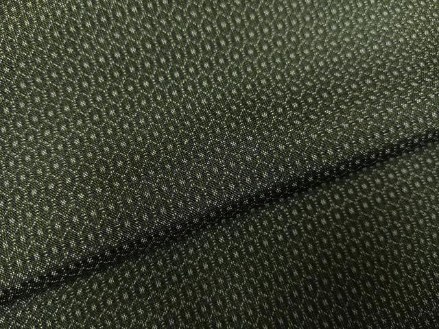 平和屋着物○男性 本場村山大島紬 アンサンブル 亀甲絣 正絹 逸品