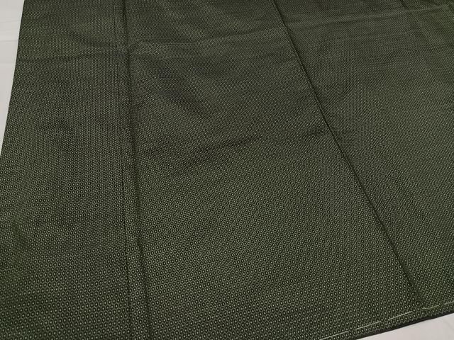 平和屋着物○男性 本場村山大島紬 アンサンブル 亀甲絣 正絹 逸品