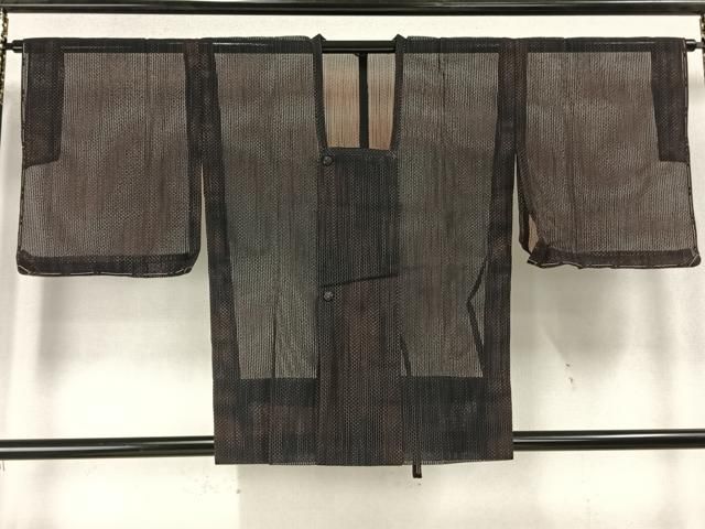 平和屋着物▽道行コート スリーシーズン 春夏秋 塵除け 幾何学文様