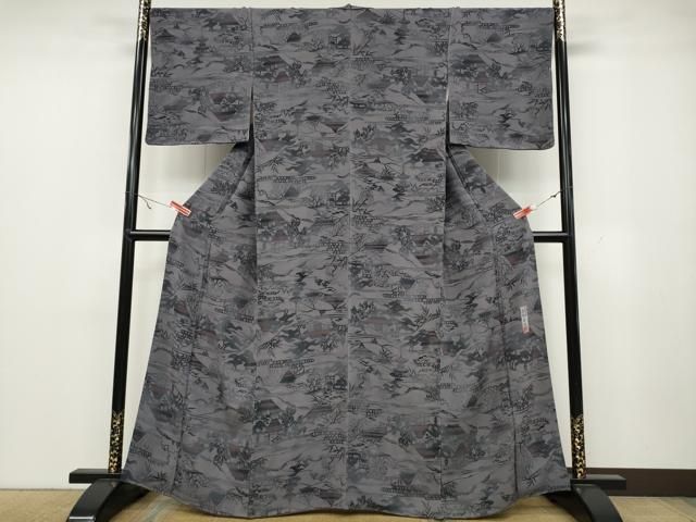 平和屋着物○人間国宝・南部芳松の息子 伝統工芸伝承者彫刻・南部幸雄