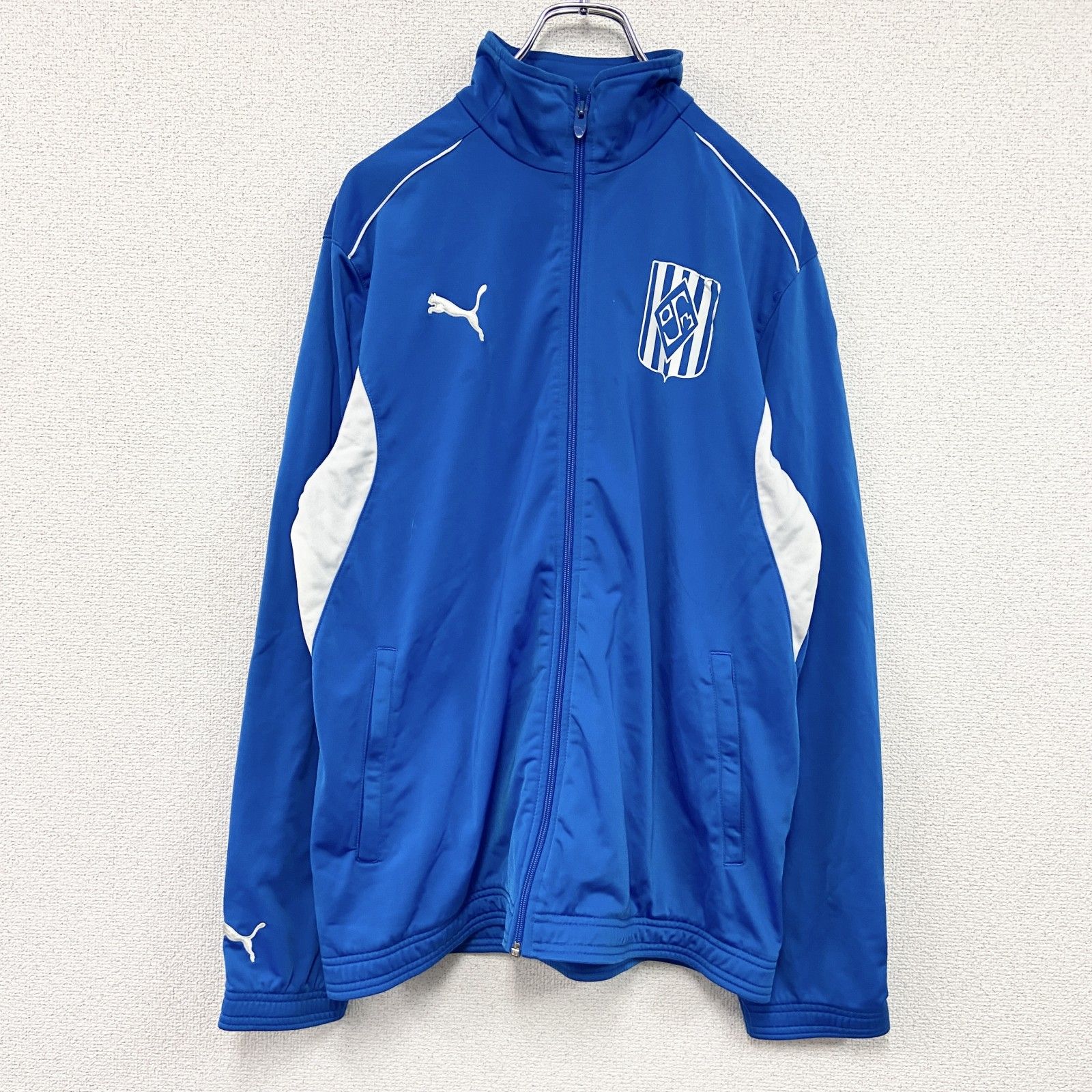 古着 used PUMA プーマ トラックジャケット/ジャージ デカロゴ 刺繍