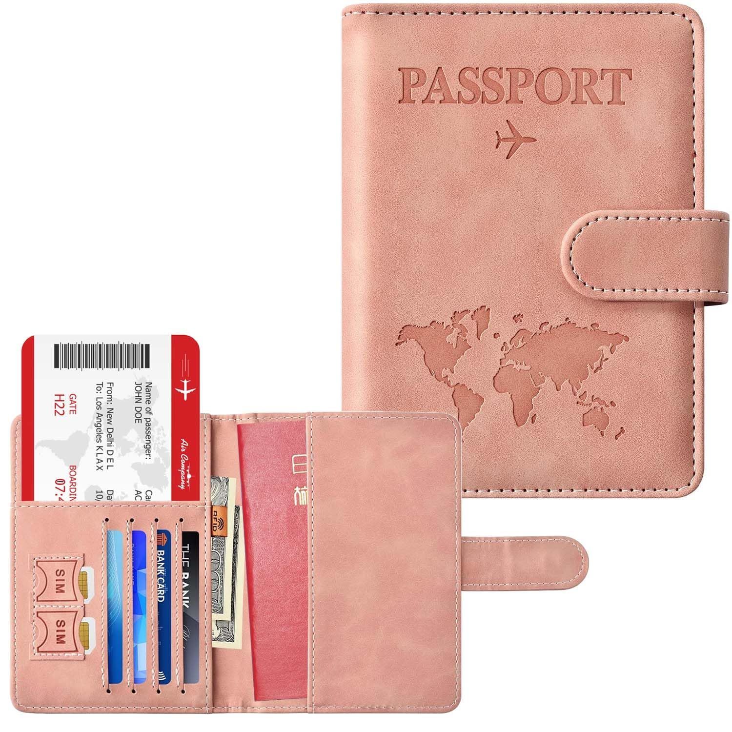 新着商品】旅行用品 海外旅行 透明パスポートカバー付き おしゃれ