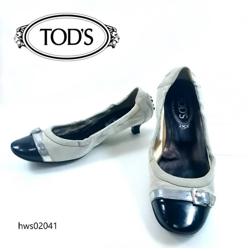 未使用 TOD’S トッズ 黒 エナメル フラットシューズ バレエシューズ 37 未使用 TOD'S トッズ 黒 エナメル フラットシューズ バレエシューズ 37