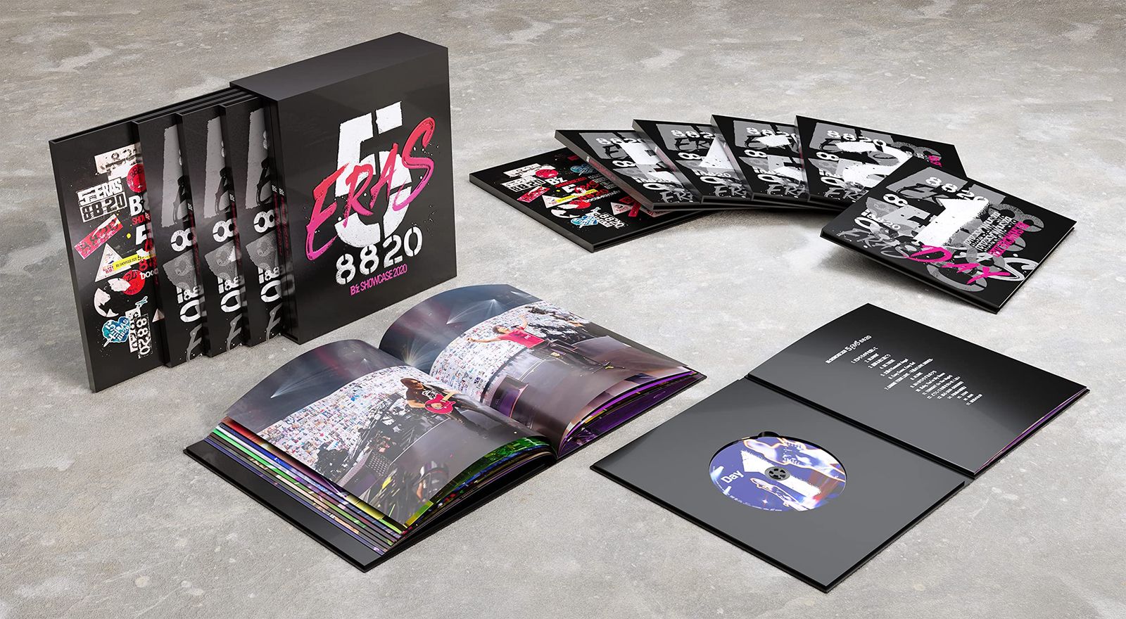 予約受付終了】完全受注生産限定 「B'z SHOWCASE 2020 -5 ERAS 8820