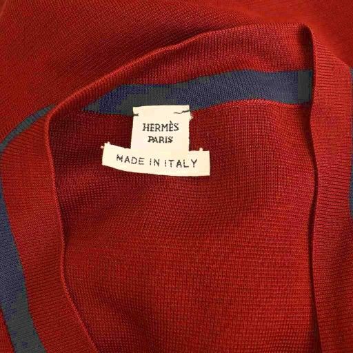 エルメスニットカーディガン エルメスニットカーディガン HERMES - Vintage エルメス HERMES ニット