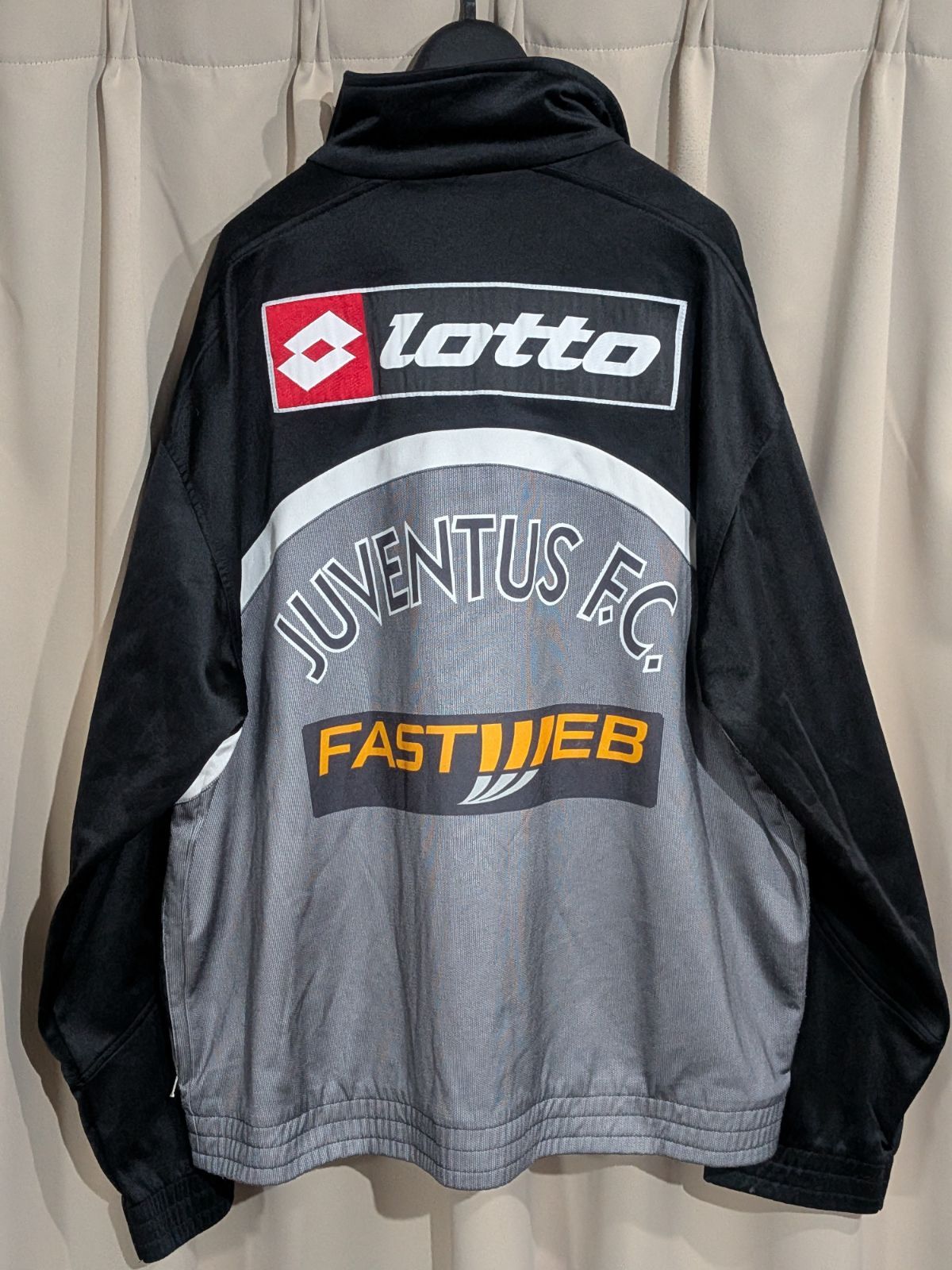 2001-02 ロット LOTTO セリエA ユベントス ジャージ L 黒 - メルカリ