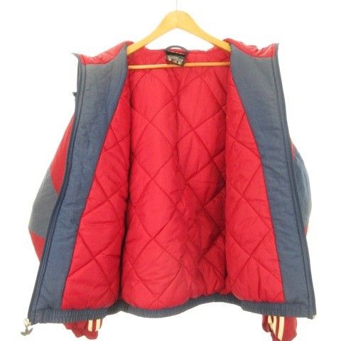 アディダス adidas ヴィンテージ 万国旗タグ 中綿ジャケット