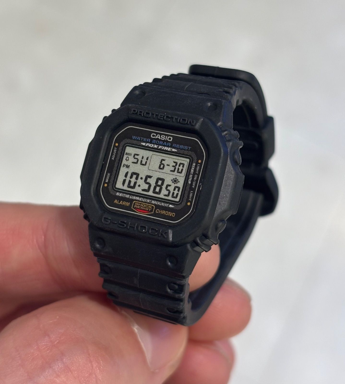 新品正規品】G-SHOCK 折り紙 DW-5600RGM-1JR⭐︎おまけ付き⭐︎ - メルカリ