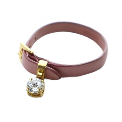 美品♡MIU MIU ミュウミュウ ロゴ ビジュー バングル ブレスレット ミュウミュウ miumiu ブレスレット アクセサリー バングル ロゴ レザー