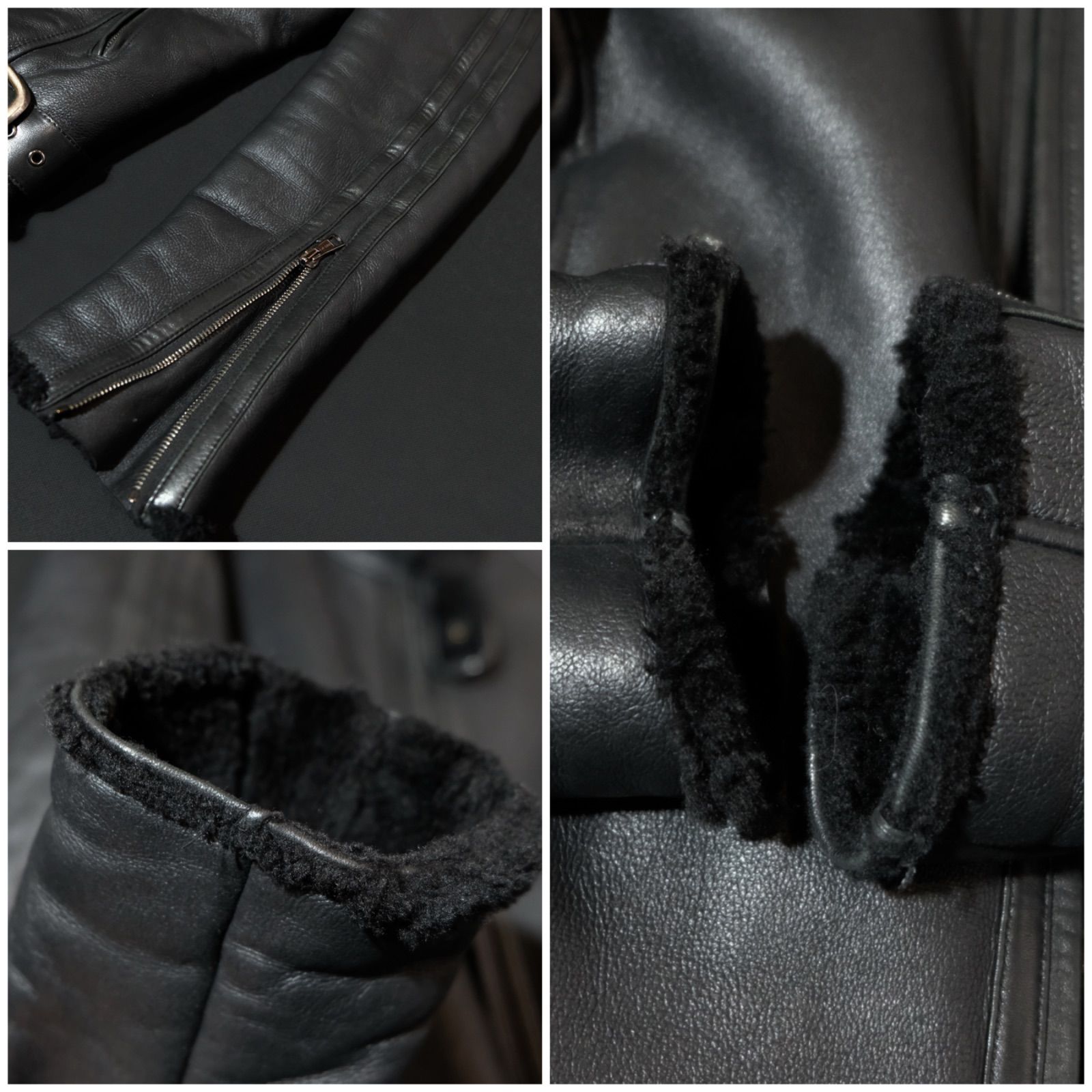 定価36万 AKM RIBA lamb single riders JKT Mサイズ シルバー925