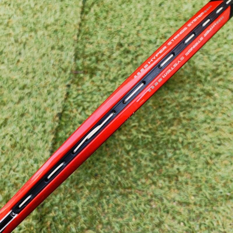 美品】MIZUNO ミズノ xyst N7 ジスト レッド 軟式テニスラケット 0U