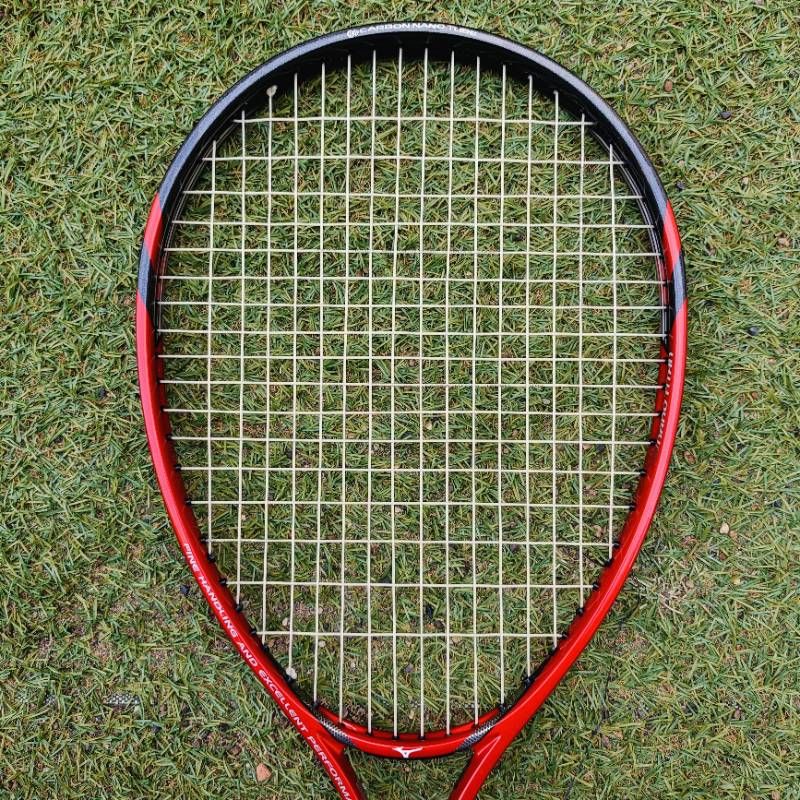 美品】MIZUNO ミズノ xyst N7 ジスト レッド 軟式テニスラケット 0U