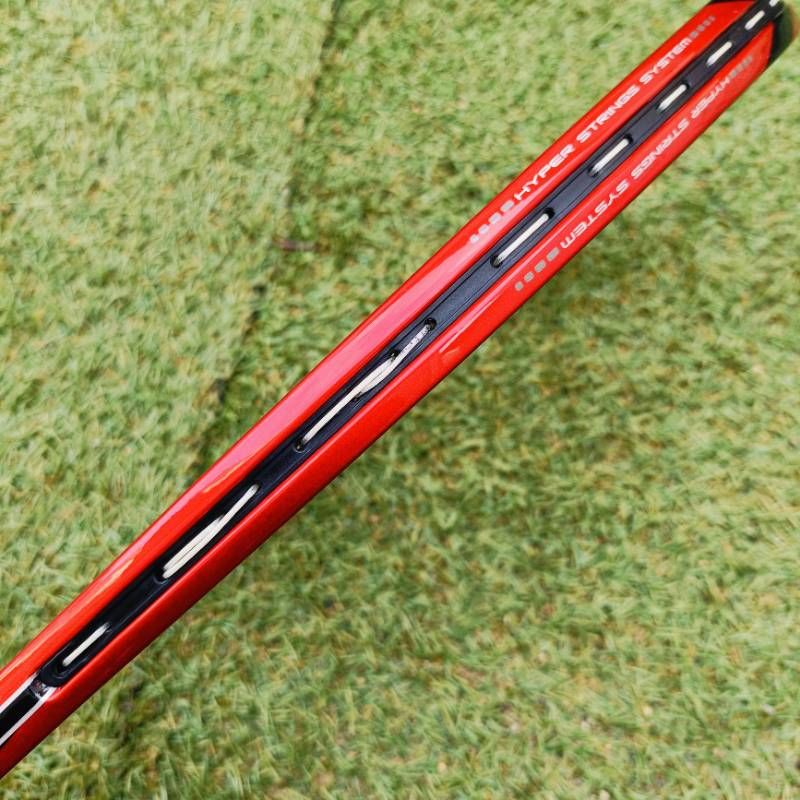 美品】MIZUNO ミズノ xyst N7 ジスト レッド 軟式テニスラケット 0U