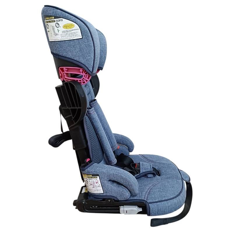 日本育児 Travel Vest ec Fix デニム 1〜7歳 日本育児 TRAVEL VEST EC FIX トラベルベスト ecfix ジュニアシート