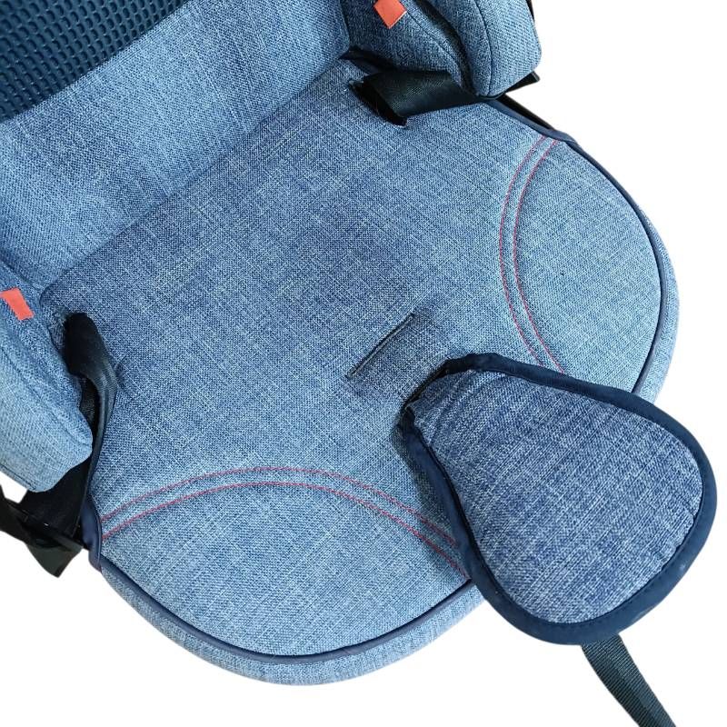 【美品】『日本育児』トラベルベストEC FIX ／デニム チャイルドシート 日本育児 TRAVEL VEST EC FIX トラベルベスト ecfix ジュニアシート