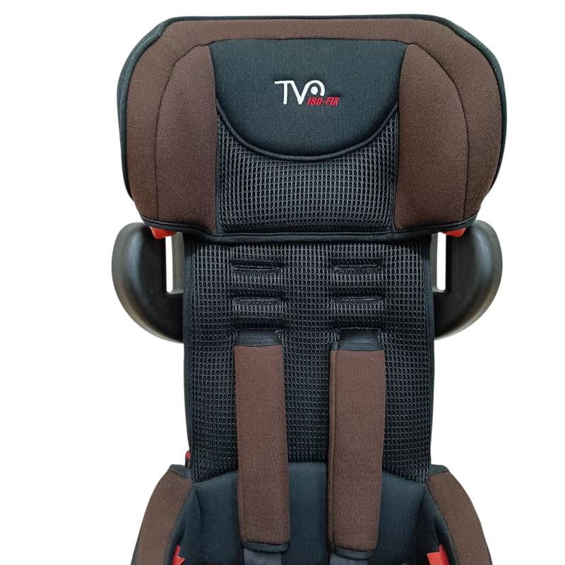 日本育児　ジュニアシート　トラベルベスト　ECFIX エターナルブラウン　美品 日本育児 ジュニアシート トラベルベスト ECFIX エターナルブラウン 美
