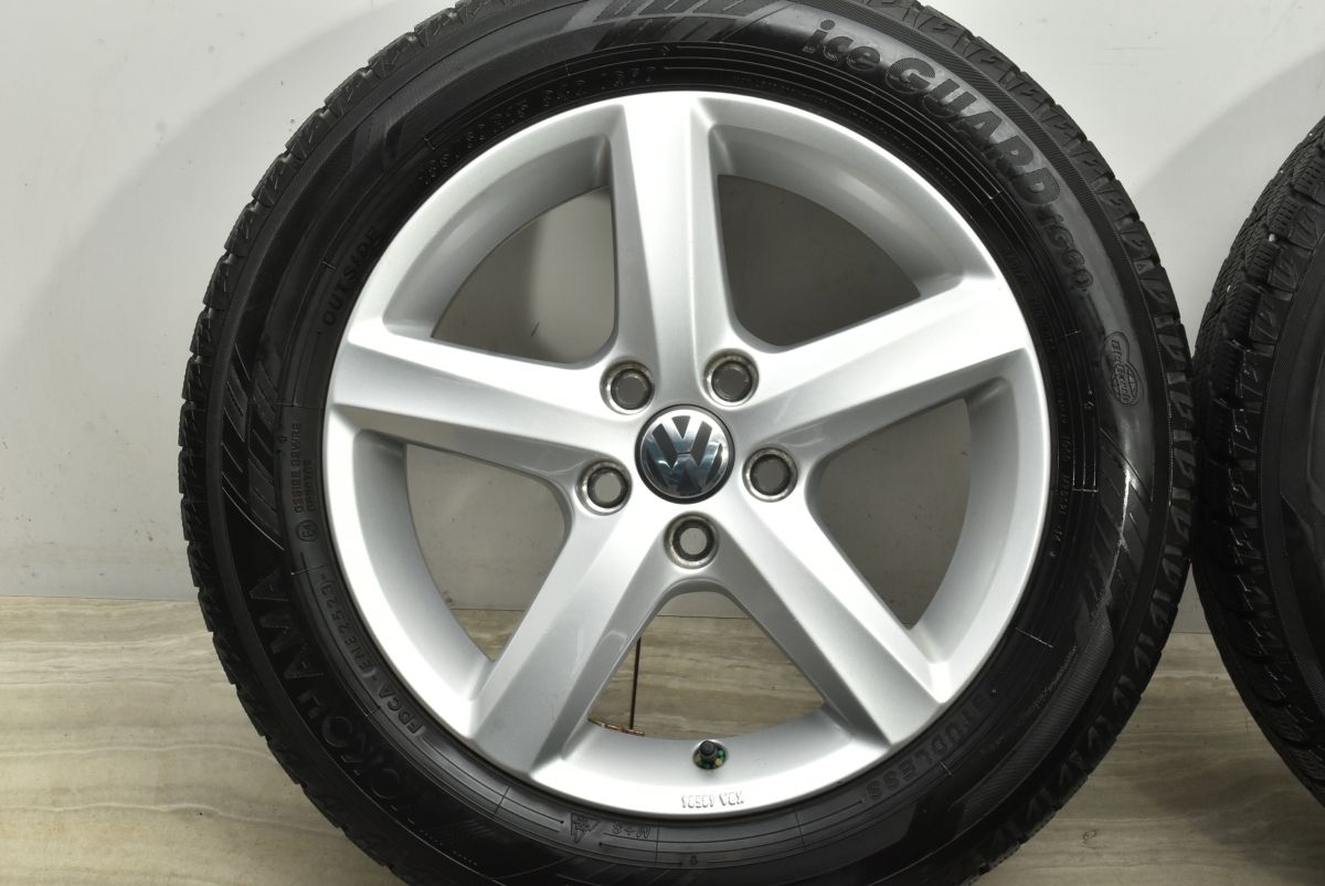 正規品】フォルクスワーゲン 6R ポロ 純正 ASPEN 15in 6J +40 PCD100