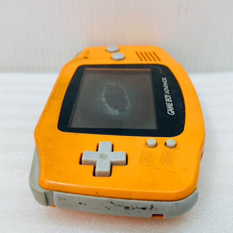 ジャンク】任天堂 GBハード ゲームボーイ アドバンス 本体 オレンジ 13