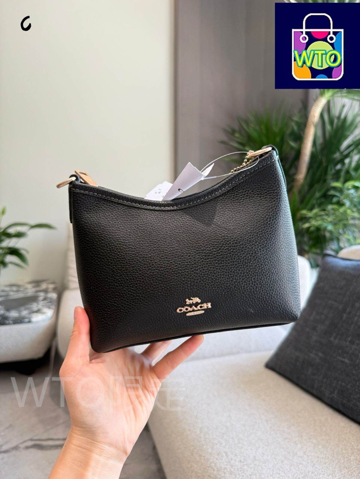 今日特価】Coach Mini Hobo Bag - コーチ ミニ ホーボーバッグ（ミルク