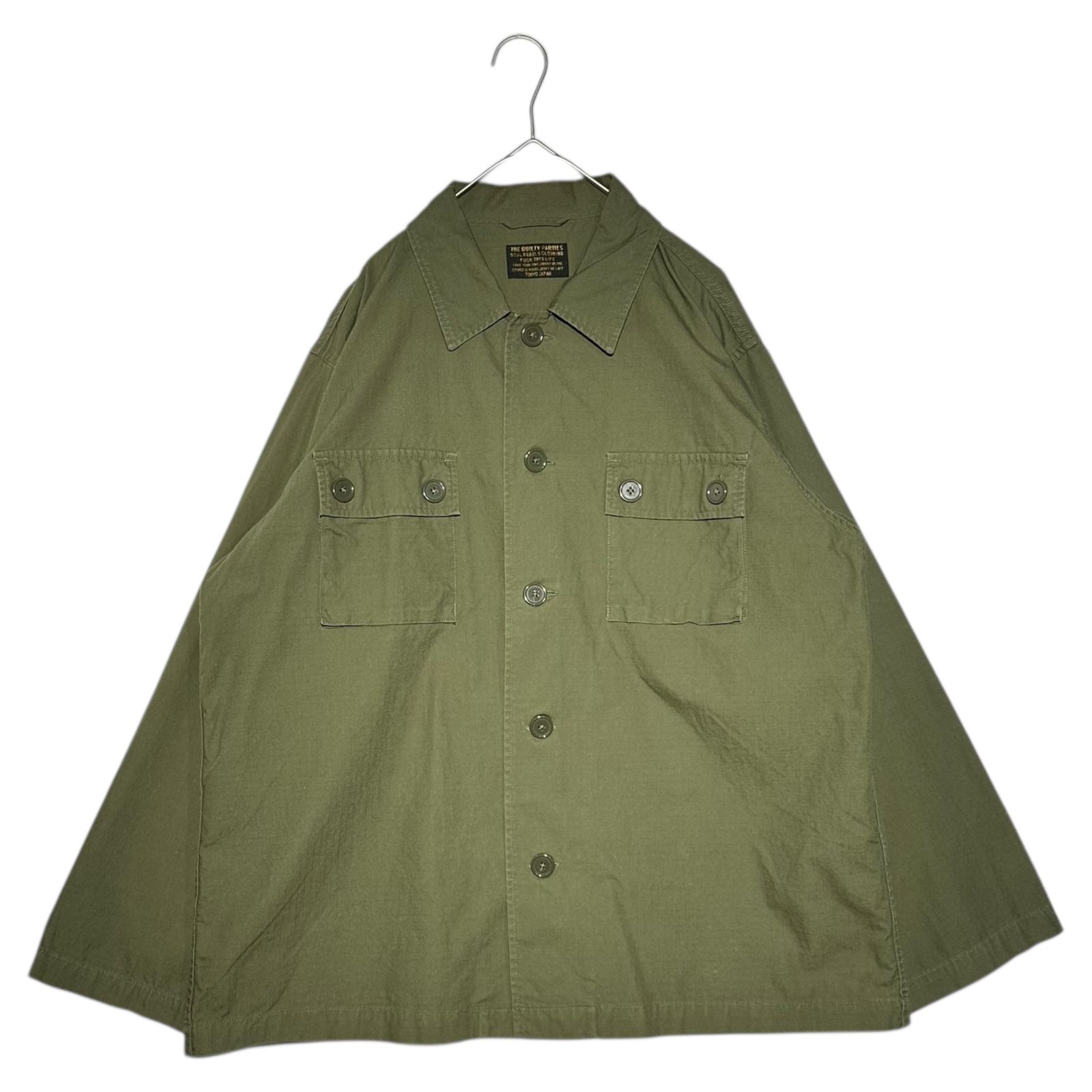 WACKO MARIA(ワコマリア) 21AW ARMY SHIRT TYPE 2 アーミー シャツ