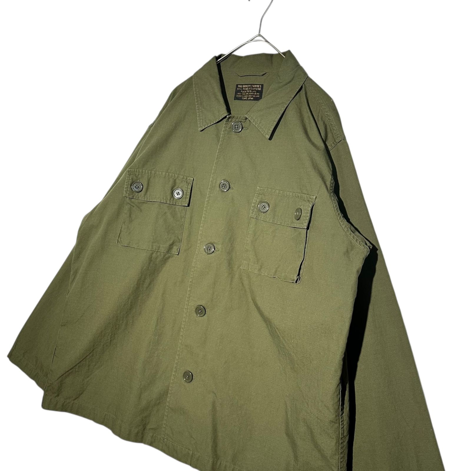 WACKO MARIA(ワコマリア) 21AW ARMY SHIRT TYPE 2 アーミー シャツ