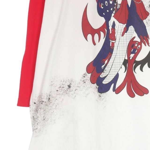 キディル KIDILL 25AW PUNK GIRL RAGLAN T-SHIRT ラグラン プリントT