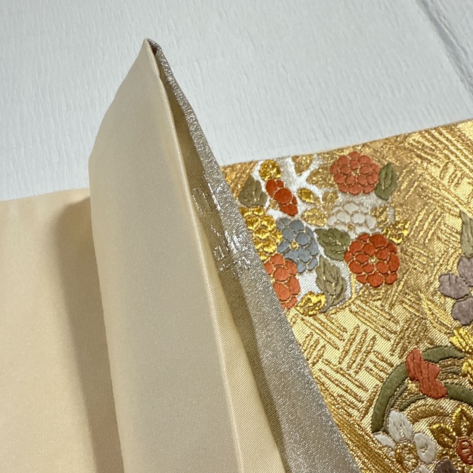 訪問着 袋帯 正絹 フルセット 薄黄色 - メルカリ