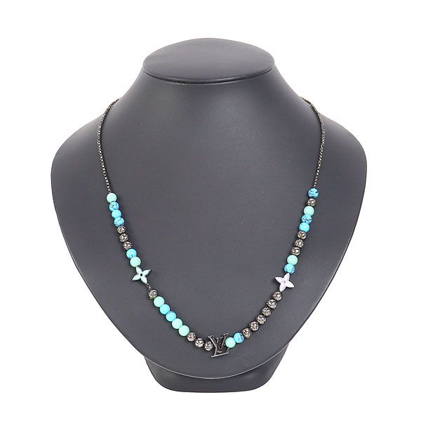 Louis Vuitton ネックレス 多色 ビーズ org.jpg