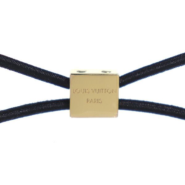 ルイヴィトン M80266 シュシュ ナノグラム プラネットLV ヘア