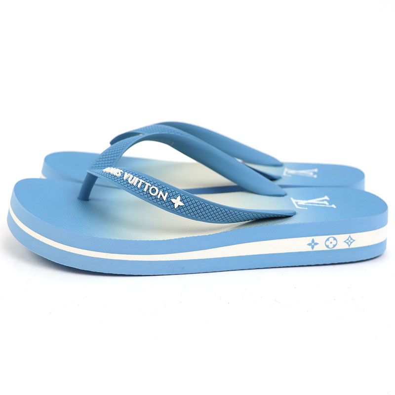 ルイヴィトン 1A8T5F アーケードライン トング ビーチサンダル 21SS